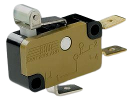 ELE136 - MICROSWITCH - SHORT ROLLER LEVER (BCE G/BOX)