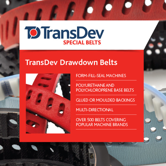 Special Draw Down Belts
