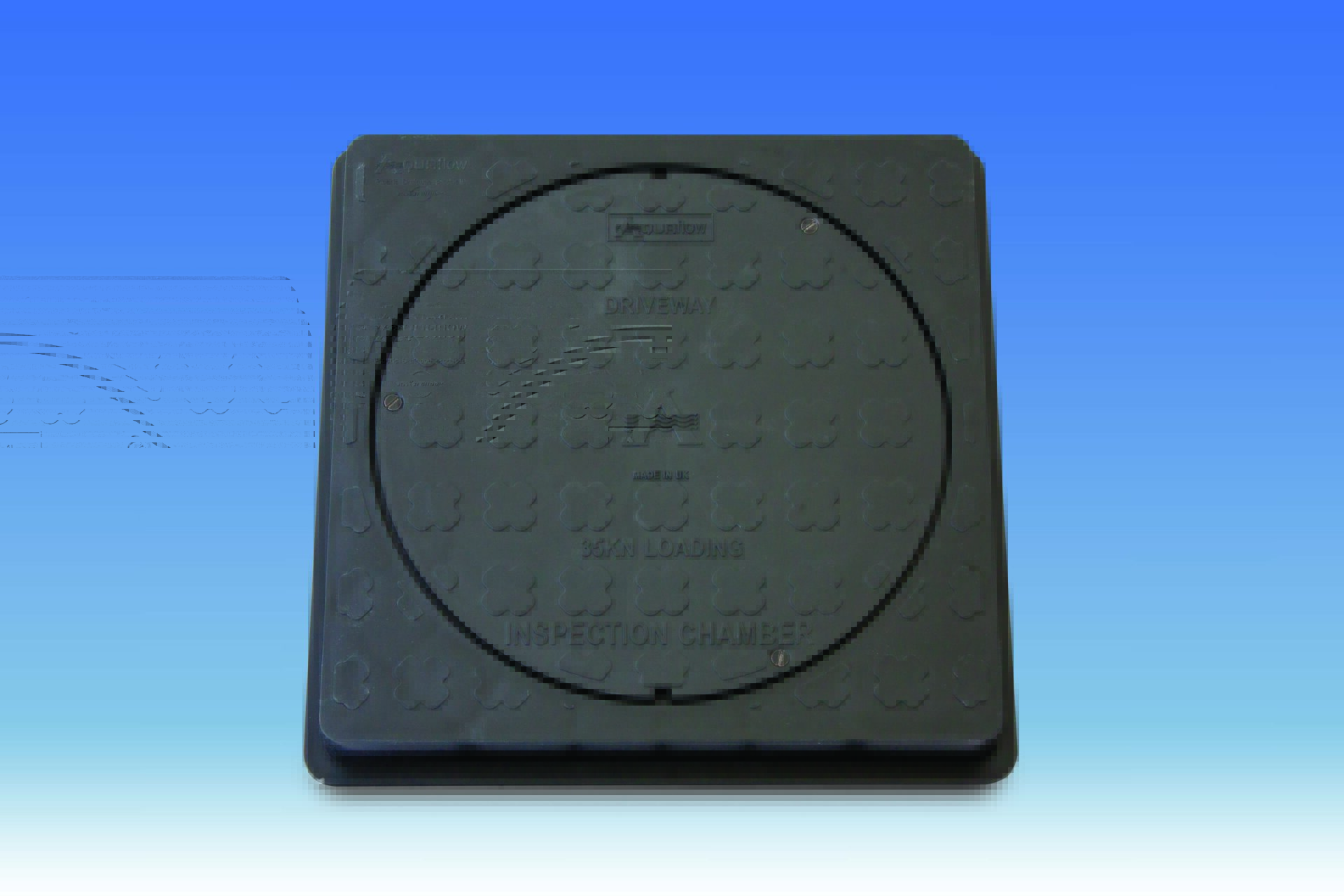 320mm Square Plastic Cover & Frame