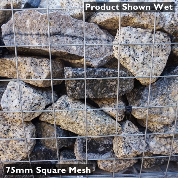 Silver Granite Gabion Stone