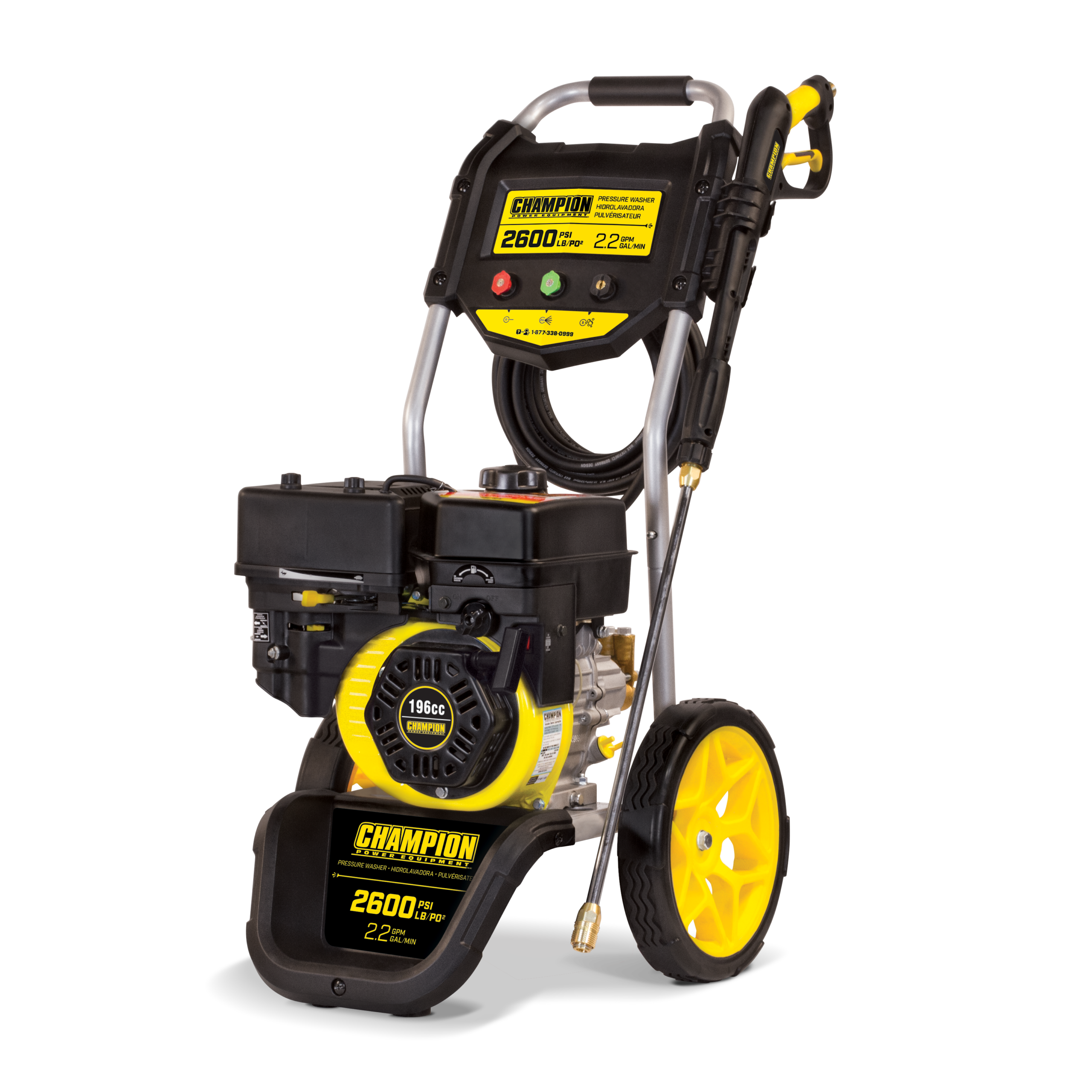 Champion 179 Bar (2600 PSI) 8.3 LPM Pressure Washer