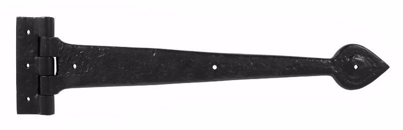 Anvil 83622 Antique Black 16'' T Hinge (pair)