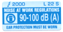 L022 S - Ear Protection 90-100 dB (A) x 100
[L22S]