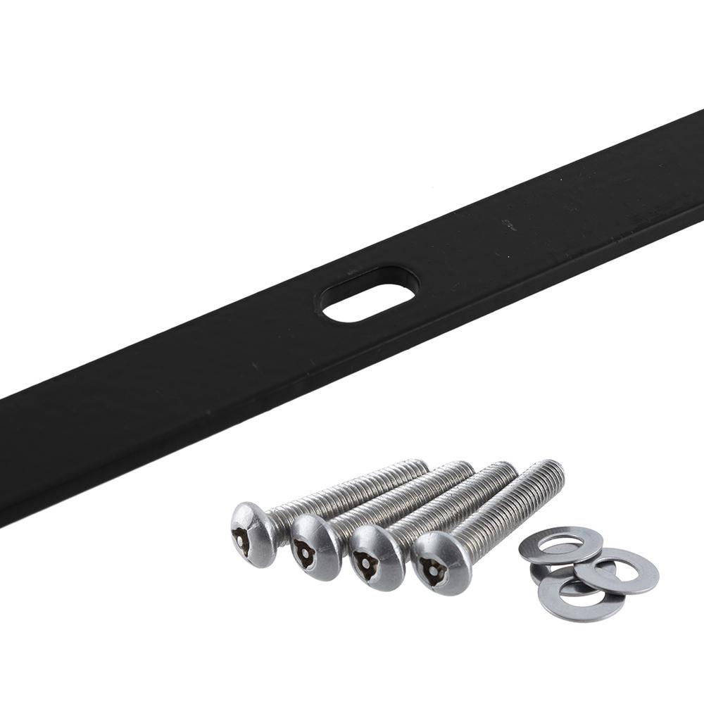 Palex Fixing Kit for 2.4m Black Fence    (Each kit = 7 fixings + 1 clamp bar)