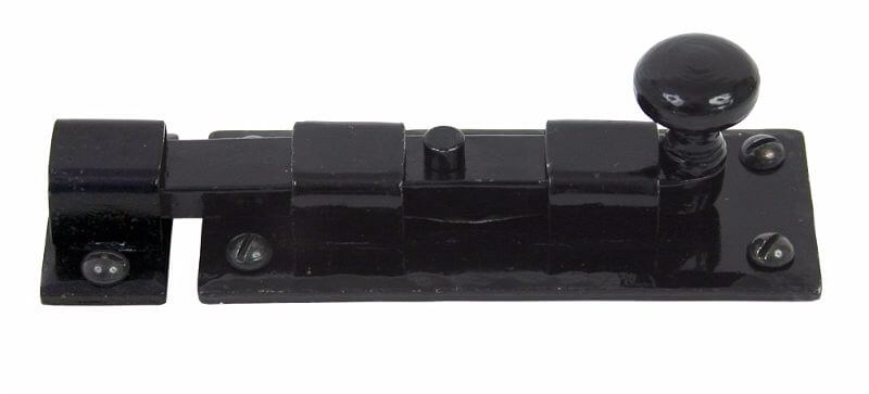 Anvil 33982 Black 4'' Straight Knob Bolt