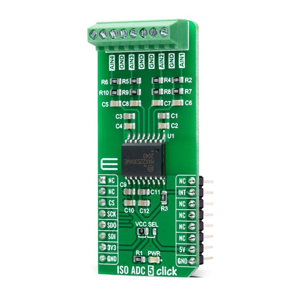 ISO ADC 5 Click Board