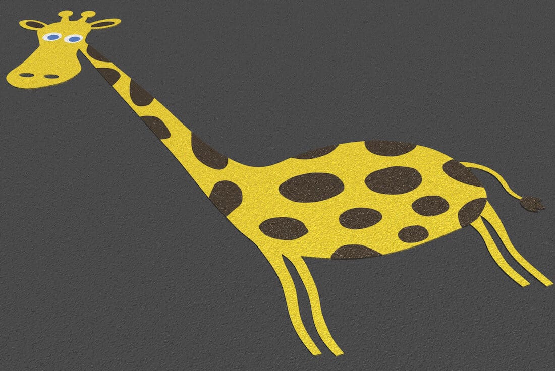 Giraffe - Playground Graphics