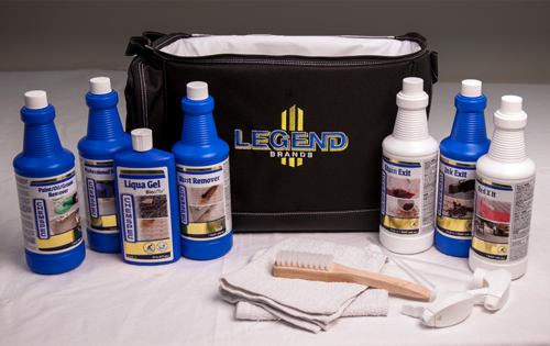 Stockists Of Chemspec Spot and Stain Kit For Professional Cleaners