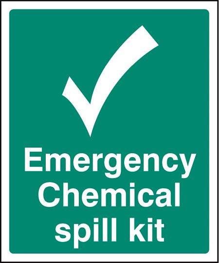 Emergency chemical spill kit