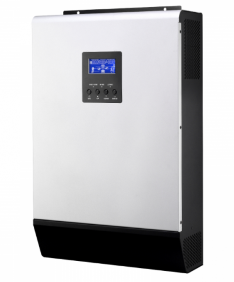 Iconica 5000Va 24V Hybrid Pure Sine Wave Inverter With 80A Mppt Solar Controller And 60A Mains Battery Charger, With Parallel Capability