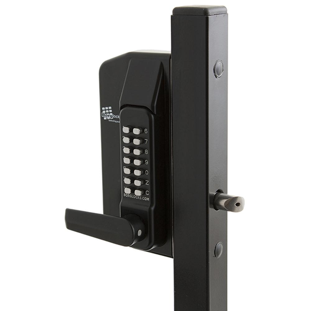 Combination Gate Lock 3430MG Pro (Black)Combination Lock On Both Sides