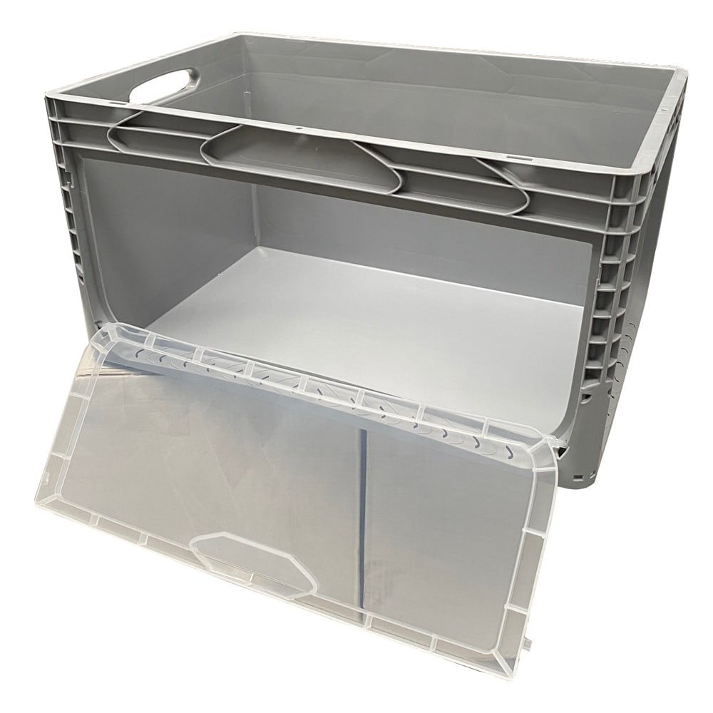 66 Litre Open Sided Plastic Picking Container with Clear Access Door