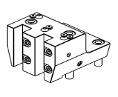 Radial geared-down 1&#61;3:1 driven tool re-directed in Z by 60mm