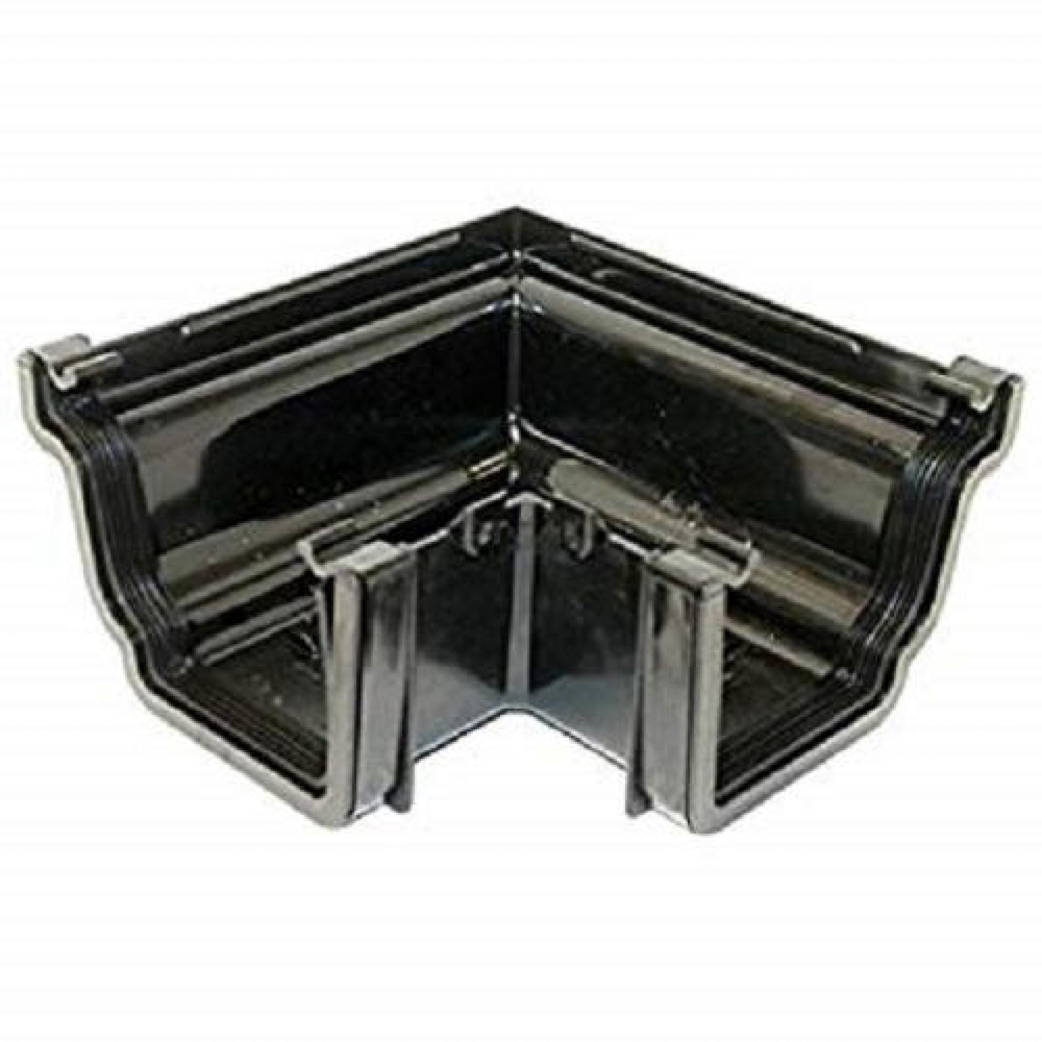 Black Ogee Gutter External 90 Degree Angle