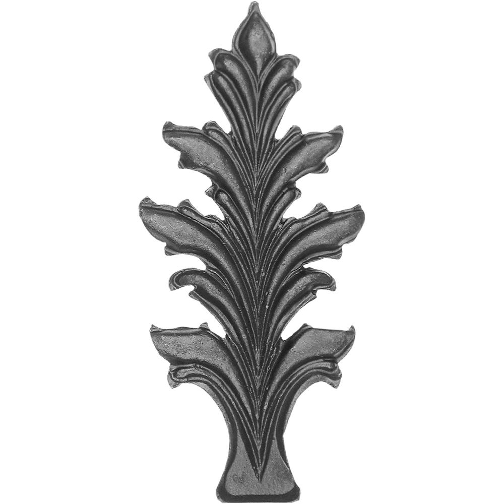 Cast Steel Leaf 205 x 100mm