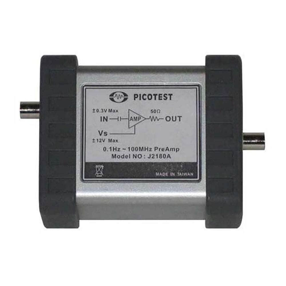 Picotest J2180A Ultra Low-Noise Preamplifer - 20Hz to 100MHz