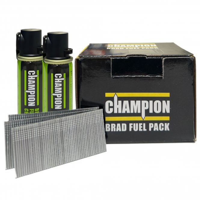 CHAMPION - 2nd Fix - Straight Brad Nails - With Gas