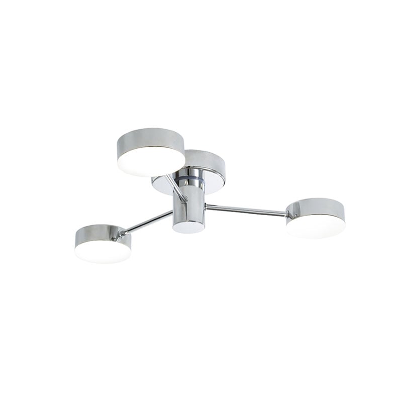 Forum Edessa LED Ceiling Light 3x5W Chrome