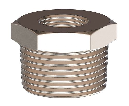 Food Grade Suppliers of BSP 150lb Screwed Fittings, Reducing Bush, Male X Female for Hygienic Pipework