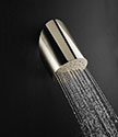 Nickel Apex Fixed Wall Mounted Shower Head (75NN)