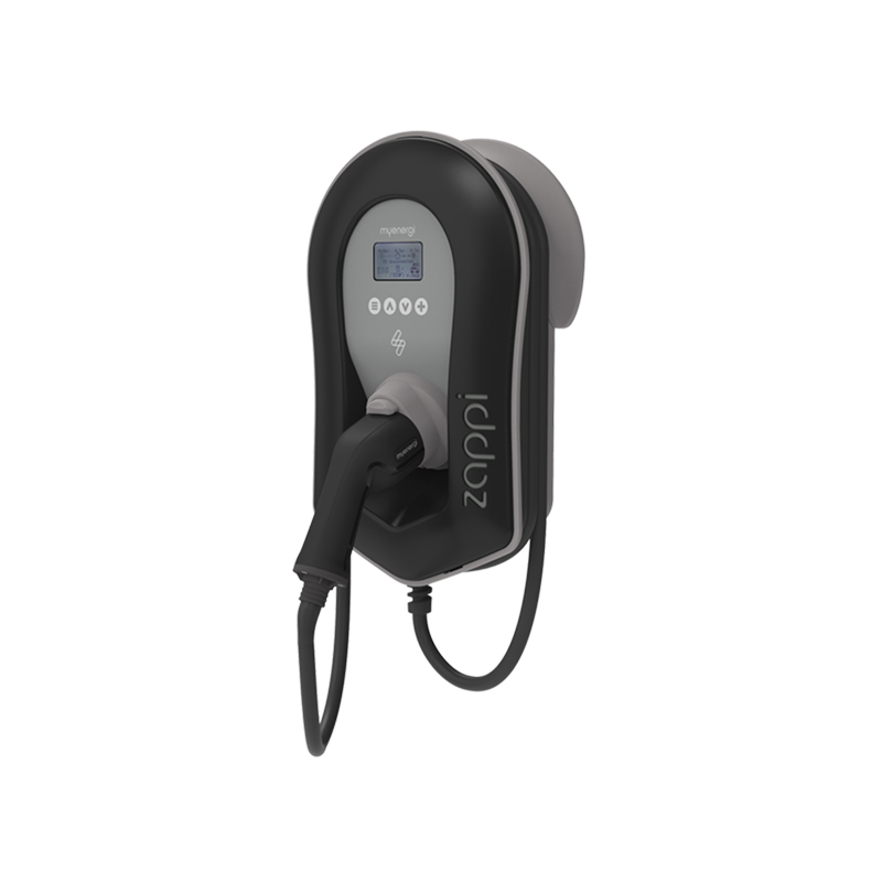 My Energi Zappi 7kW Tethered Eco-Smart EV Charger Black