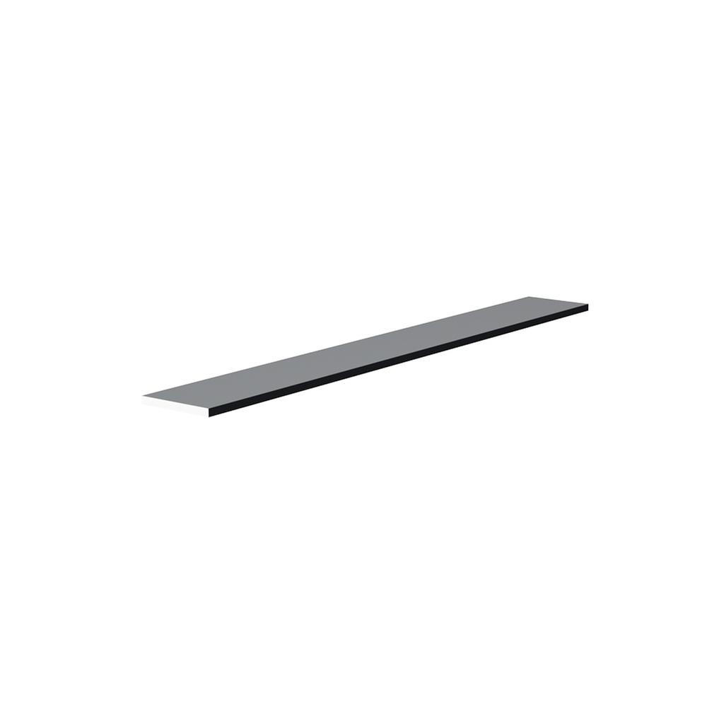 Flat Bar 50 x 50 x 1800mm Long - Black Gloss Aluminium 