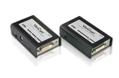 VE600A DVI Video Extender. Over UTP or STP Cat5E or Cat6 cabling ( upto 60 Mtr Cat5 DVI Extender )