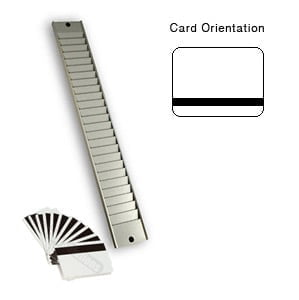 RBH Metal Swipe Card / ID Badge Holder (Landscape)