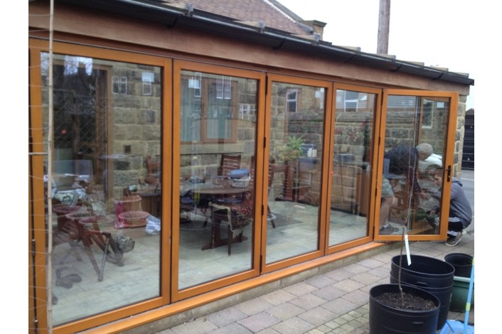 High-Security Timber Bifold Doors