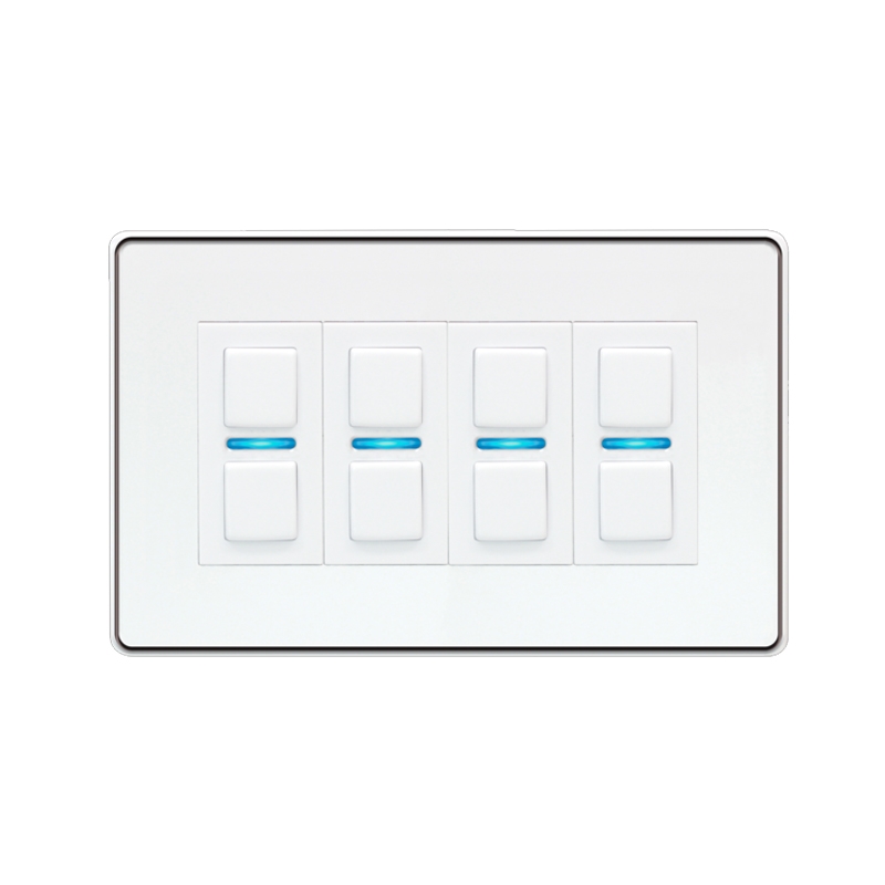 Lightwave RF Dimmer Switches 4 Gang White