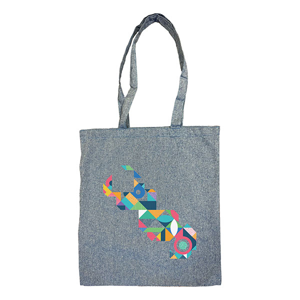 Recycled  5oz Cotton Shopper - Full Colour