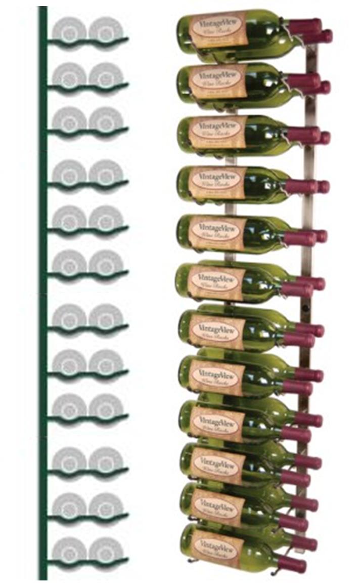 Wall Mounted Wine Rack 24 bottles