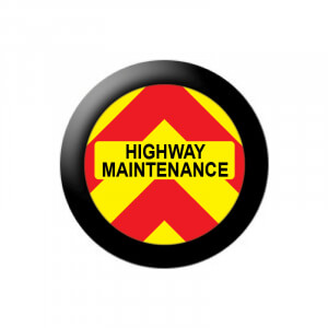Motorway Maintenance & Highway Maintenance stickers and signs
