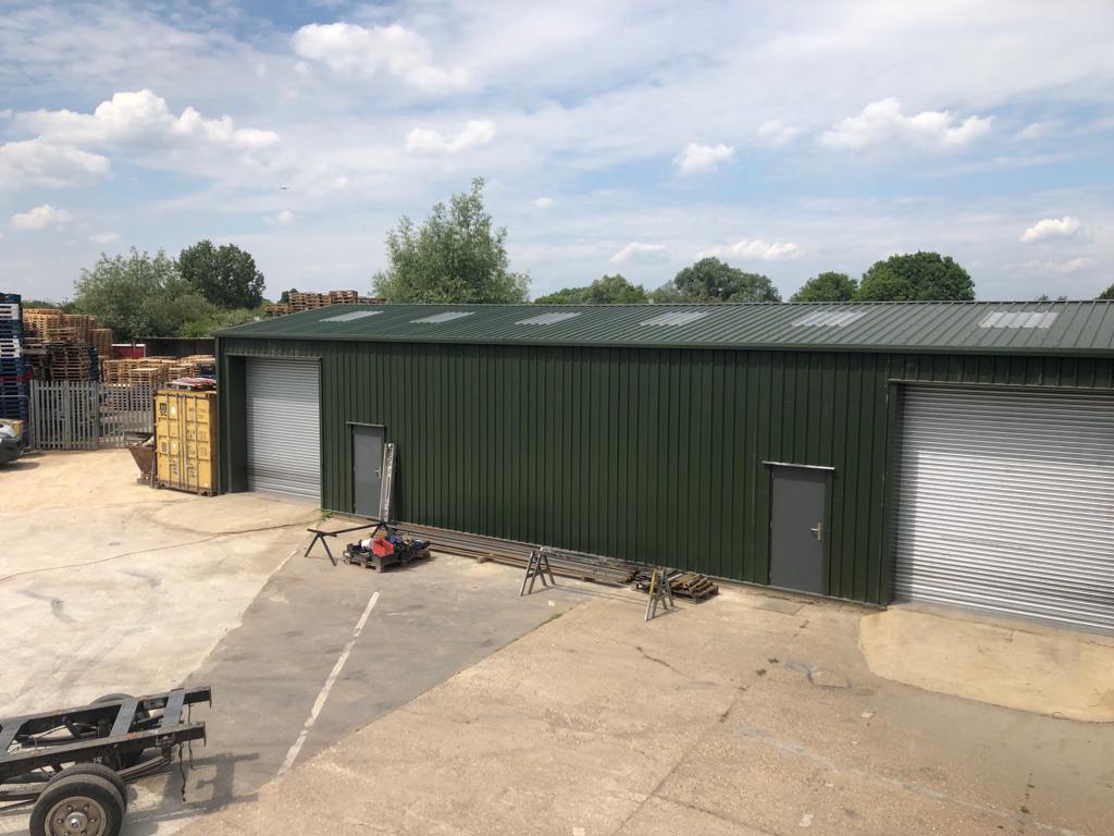 Agricultural Steel Buildings With Anti-Drip Cladding In Essex