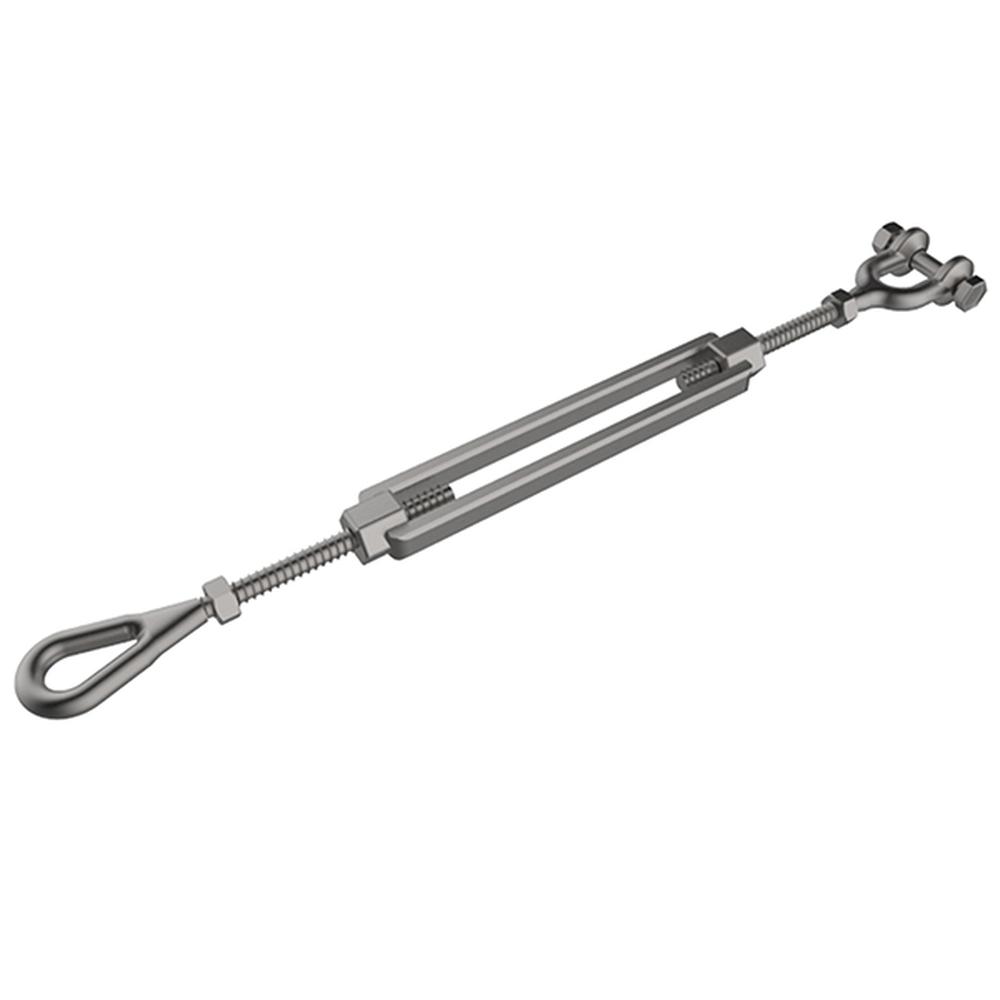 Drop Forged Turnbuckle - 6  x 100mmGalvanised