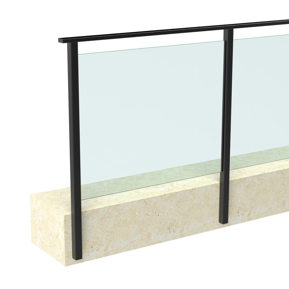 Marano Edge Timeless Side Fix BlackIncludes 10mm Glass