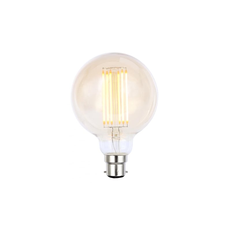 Forum LED Filament Lamp G95 E27 6W Tinted