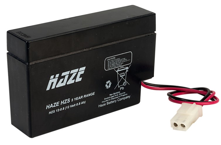 HZS12-0.8, 12 Volt 0.8Ah