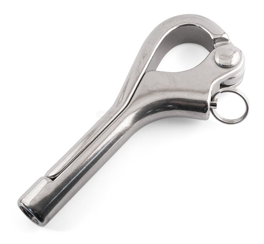 Pelican Snap Hooks With Internal Thread - 316 / A4 Stainless Steel