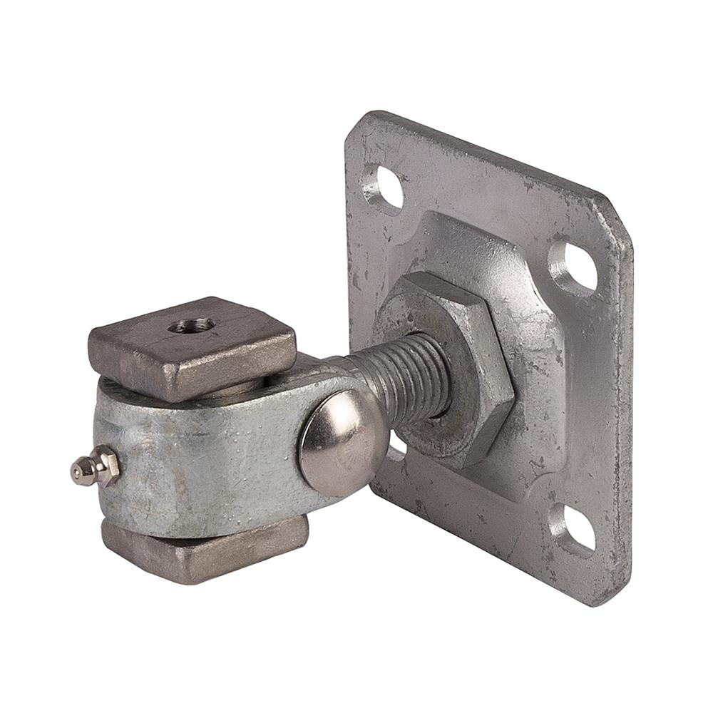 Locinox P00011043 Galvanised Strap Hinge Set with welding Nut M20