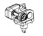 QUICK CHANGE MTSK Radial rear-set driven tool VDI30 H&#61;85mm