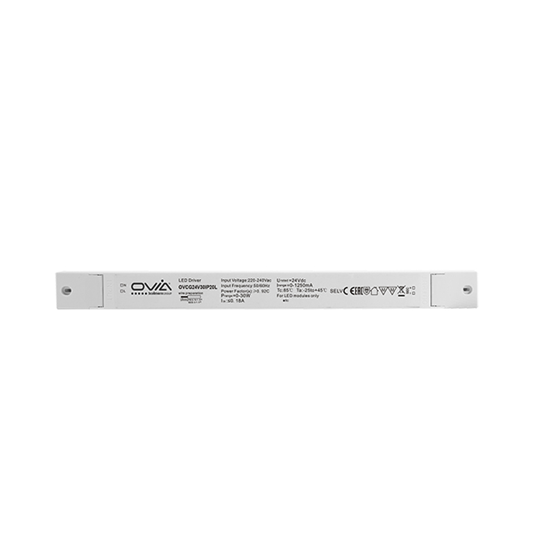 Ovia IP20 24V Constant Voltage Linear LED Driver 30W