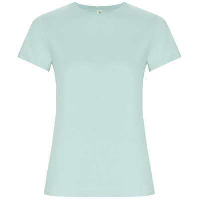 GOLDEN SHORT SLEEVE LADIES TEE SHIRT in Mints.