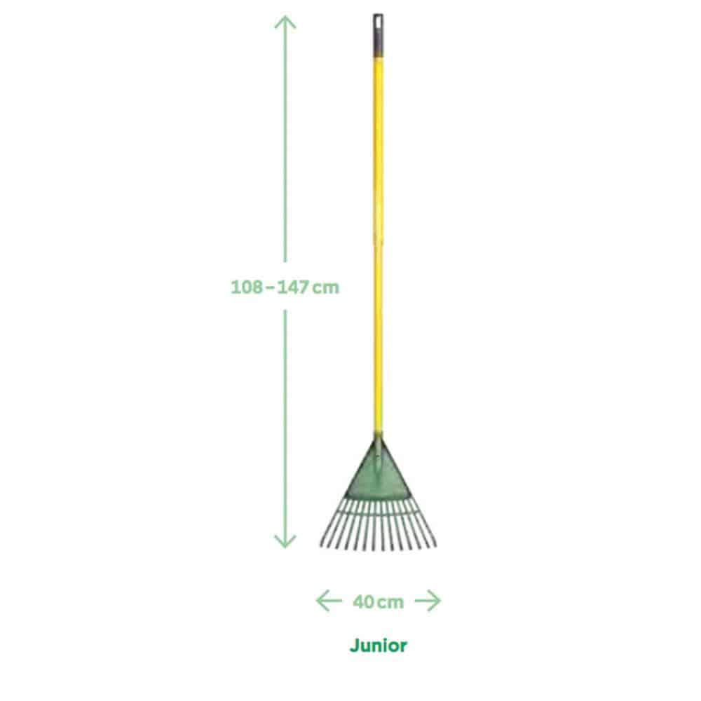 MegaLeaf Junior - Germany's Favourite Leaf Rake - 400mm Compact Rake