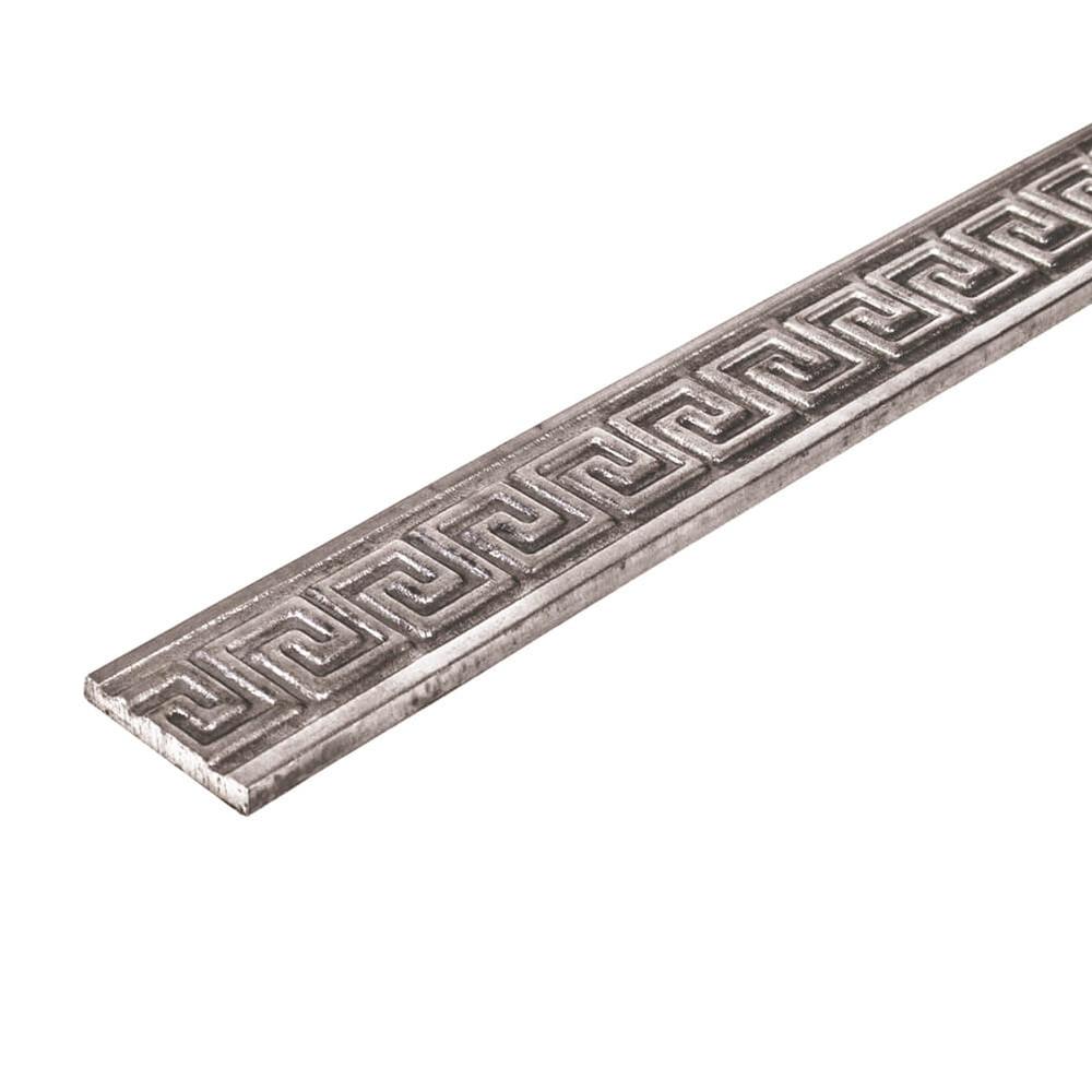 Decorative Textured Steel Bar - L 3000mm - 31 x 5mm