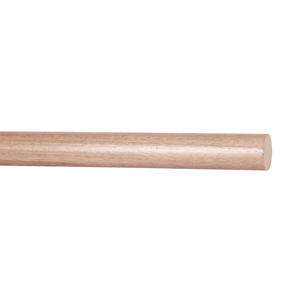 Solid Wood Handrail - American White Oak3.0m Long - 48.3mm Diameter