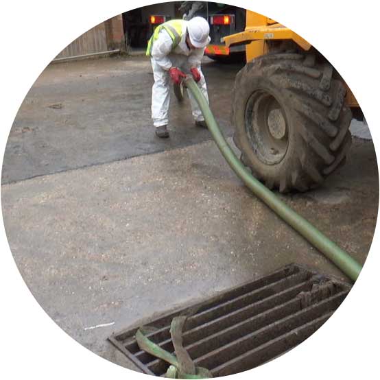 High Pressure Water Jetting Services For Construction Sites