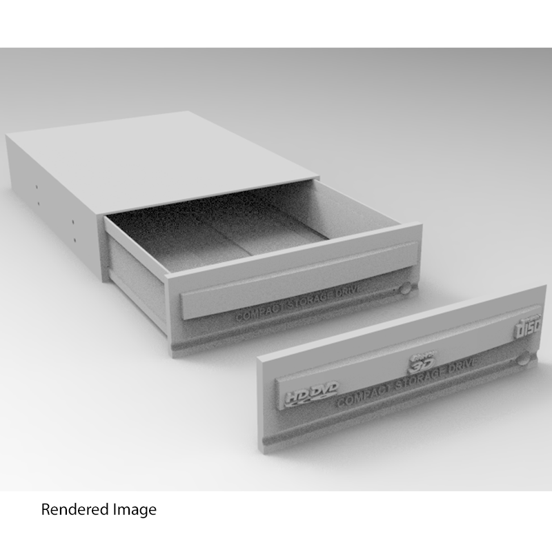 CD Drive Storage Compartment