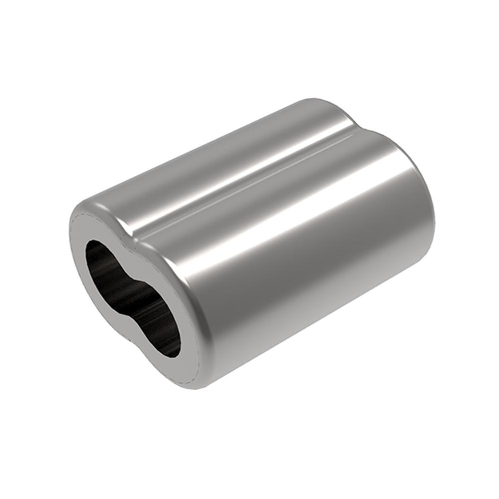 Aluminium Ferrule for 3mm wire - 15.8mmlong