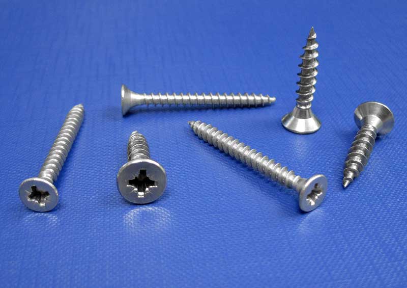 Stainless Steel Pan Head Woodscrews For General Carpentry